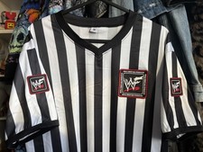 WWF Referee Shirt Medium Cosplay WWE, Stag Party, Fancy Dress Not WWE