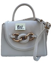ZARA Chain Mini City Bag in off-white colour  cross body A+++ RRP £34