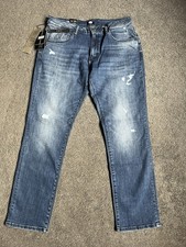 Men's Blue 883 Police Jeans