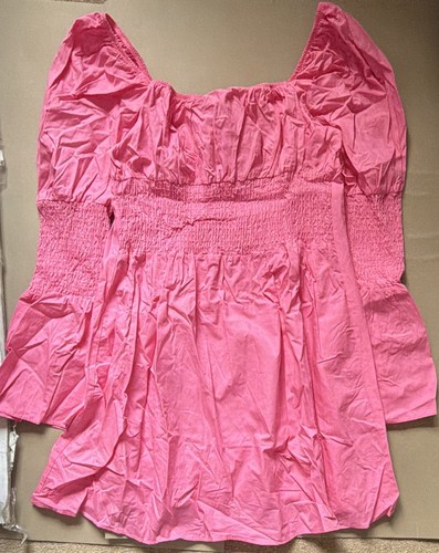 Boohoo pink polyester woven - polyester,