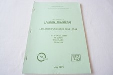 London Transport Bus Fleet