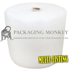 BUBBLE WRAP ROLLS - CHOOSE WIDTH (300mm, 500mm, 750mm)