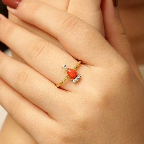 Natural coral gemstone - natural,