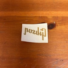 1960's Gibson Gold Headstock