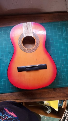 Small parlor aucostic guitar - small,