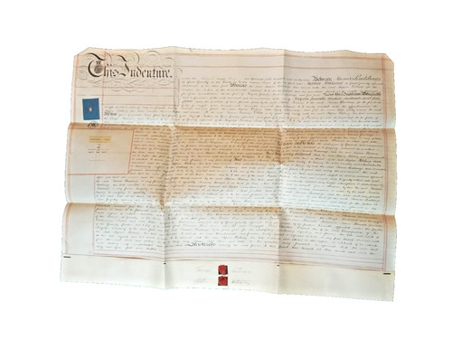19th vellum indenture - 19th,