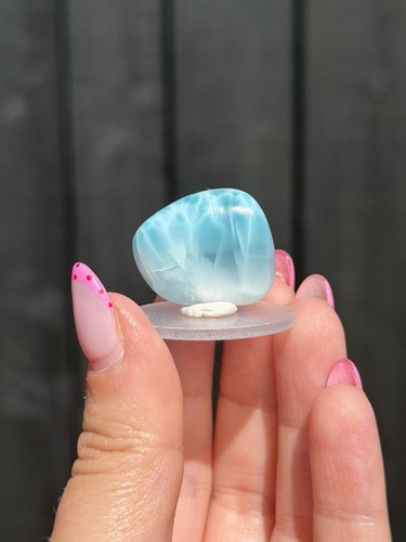 Larimar aaa grade tumbled - larimar,