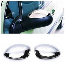 Chrome Mirror Cover 2pcs STAINLESS STEEL For Citroen C2 / C3 MK1 / XSARA PICASSO