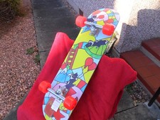Complete skateboard custom IMPALA cosmic with 80's TRANSMISSION wheels