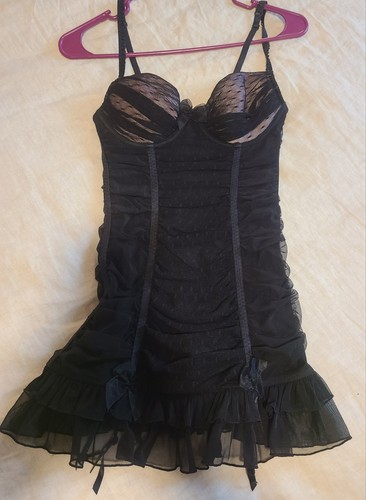 Victoria secret black mesh - secret,