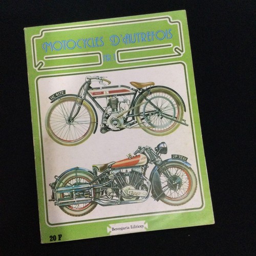Vintage french motorcycle - french, book