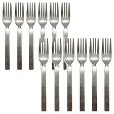 12 Stainless Steel Cutlery