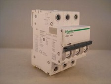Schneider MCB 63 Amp Acti9 iC60H Type B 63A Triple Pole 3 Phase A9F53363