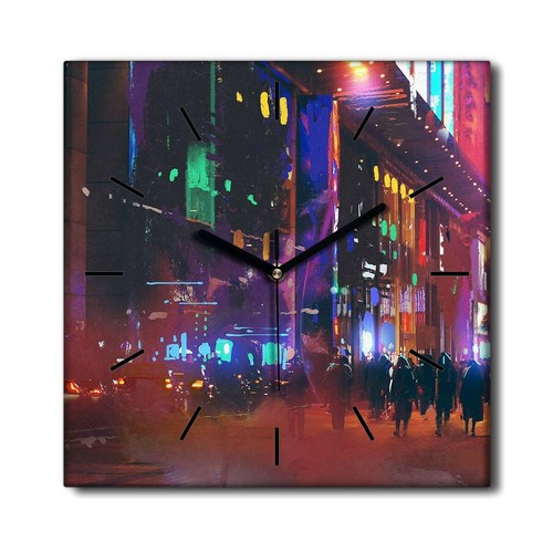 Canvas clock image people - canvas,