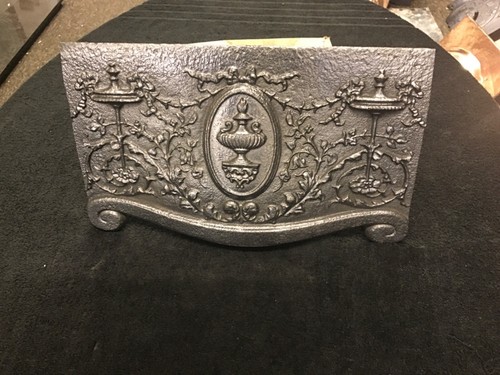 Cast iron fireplace - cast,