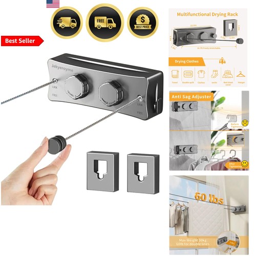Retractable clothesline indoor - retractable,