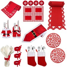 Christmas tableware place - christmas,