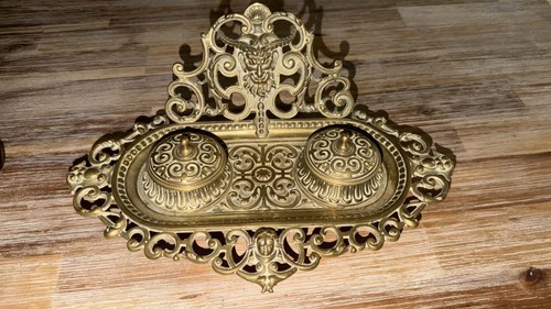 Antique victorian rococo brass - antique,