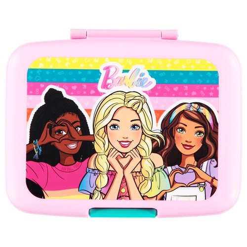 Barbie compartment bento - 4,