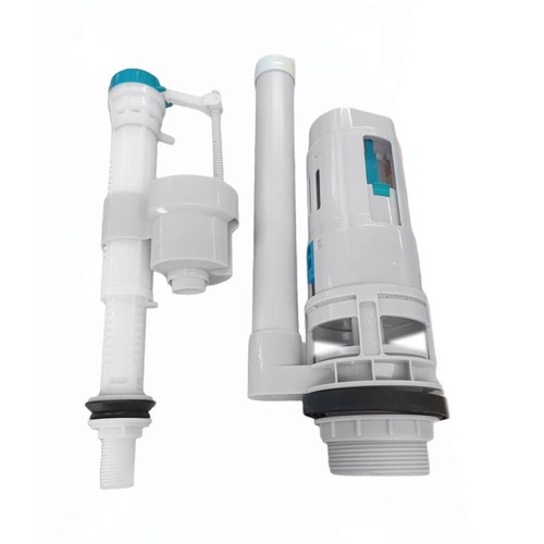 Dual flush toilet valve push - flush,