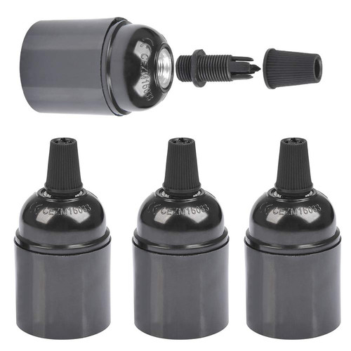 Pcs bakelite lamp holder - 4,