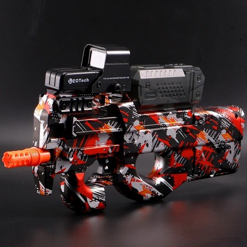 Electric gel gun - gun, in