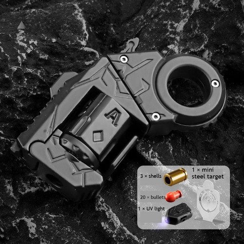 Fidget gun spinner alloy toy - alloy,