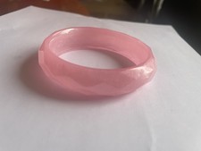 Pink Bangle,jewellery Handmade Resin, Occasion,gift idea Uk Seller,new,bracelet 