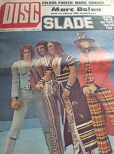 DISC - 1973 vintage pop weekly newspaper.