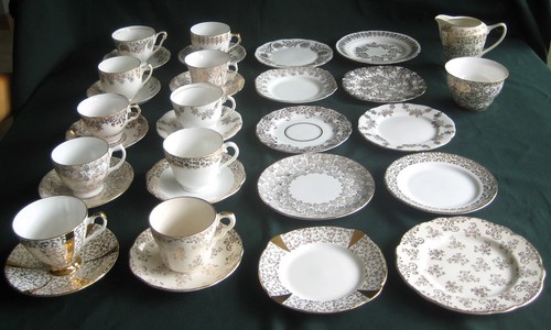 Mix match vintage - china, tea