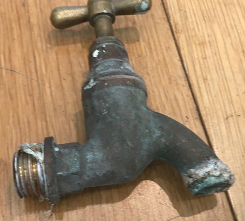 Vintage solid brass - solid,