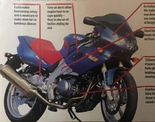 YAMAHA SZR 660 - 1.5 PAGES OF