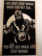 You Don't Stop Riding When You