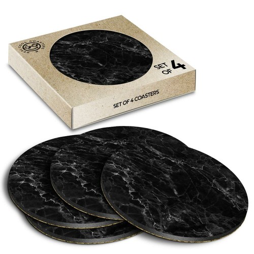 Boxed round coasters - boxed,
