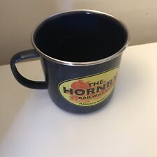 The Hornby Railway Co Margate Works Blue Enamel Mug Slight Dent Outside