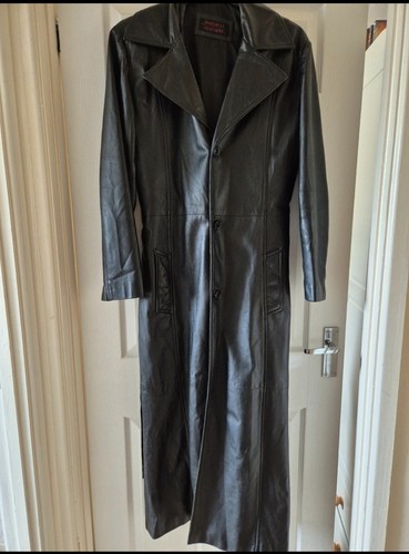 Long real leather 1990s - 1990s, matrix