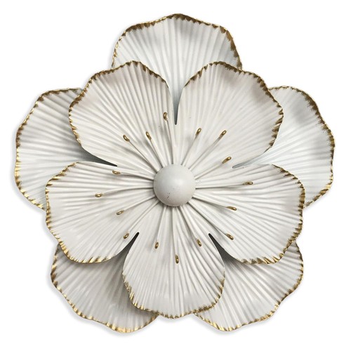 Inch metal flower wall - inch,