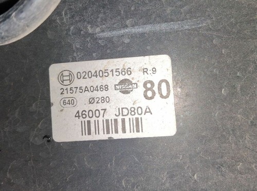 0204051566 1124055 brake servo