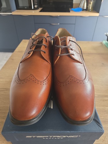 Mens steptronic tan brogue - mens,
