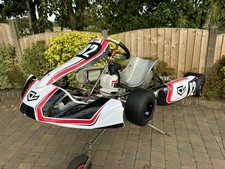 Charles LeClerc OTK Chassis Honda GX200 Go Kart COMPLETE - Junior SNR Rotax X30