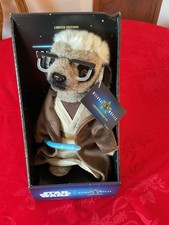 Meerkat Movies Sergei As Obi-Wan Kenobi Limited Edition Plush Star Wars Figure