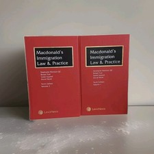 Macdonald's Immigration Law And Practice 10th Ed Vol 1 And 2 Like New Condition