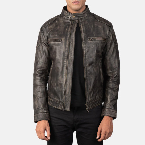 Men distressed black - men’s,