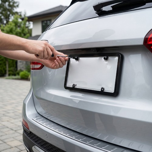 License plate cover frame - 2x,