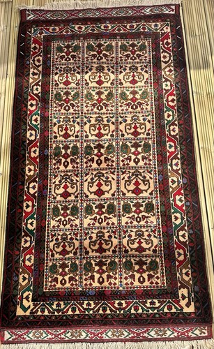 Traditional oriental wool area - traditional,