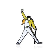 Freddie Mercury / Queen Enamel Pin Badge - 10% Discount Available