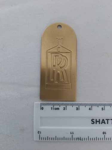 Vintage brass rolls royce - vintage,