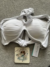 SEAFOLLY Bikini Top WHITE Soft