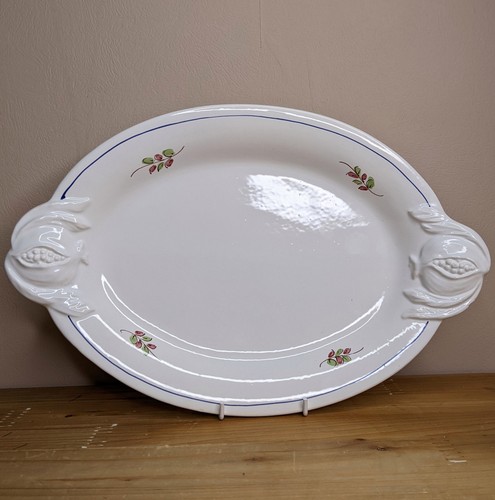 Vintage serving platter - vintage,