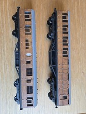 2 X Kit Built OO Gauge LNER Teak Coaches Glazed